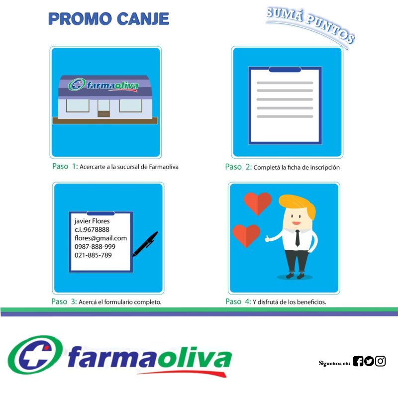 farmaoliva's tweet photo. Te recordamos que al registrarte en la sucursal más cercana podes disfrutar de importantes beneficios #SentiteMejor https://t.co/BOBilSDeTb