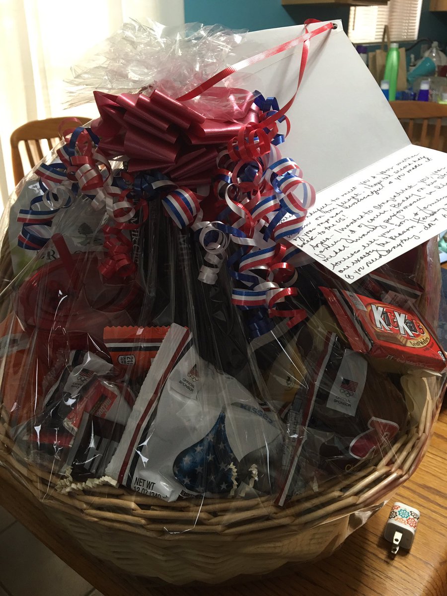 Thank you Anna <a href="/Hersheys/">HERSHEY'S</a> for the awesome gift basket! The Smore's night at the USA House in Rio was awesome!