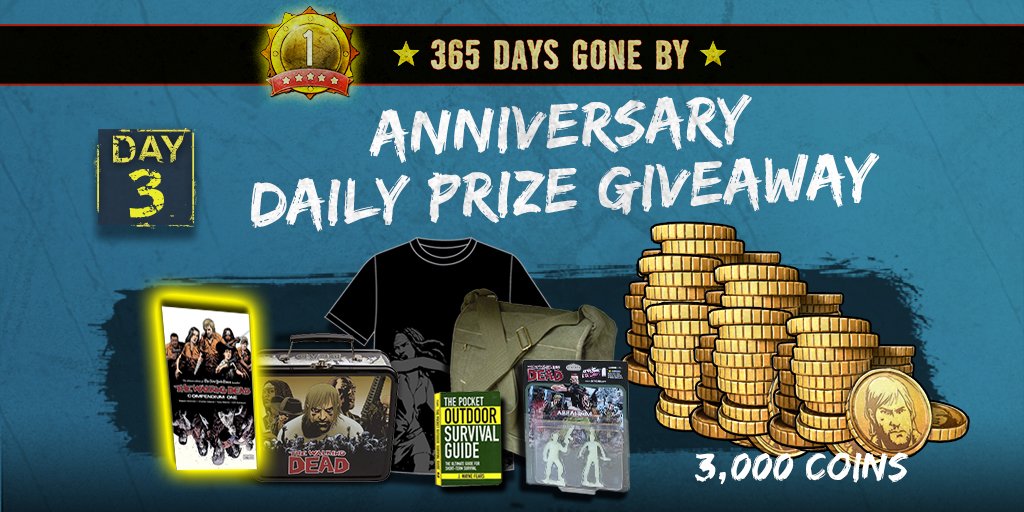 WalkingDeadRTS's tweet image. 7 days of AMAZING PRIZES! Enter on our Facebook page each day for a chance to win!  Go now: bit.ly/2bDwXxC