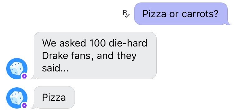 Kik's tweet photo. Roll bot is my spirit animal https://t.co/eg5IDOV3Gb