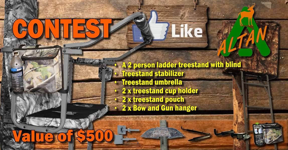 It's contest time go to facebook.com/ZONE.ALTAN/ #ZONEALTAN #huntingseasoniscoming