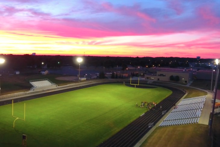 JoeInsider's tweet photo. VIDEO: There's no place like home — a tour of our St. Joseph County football stadiums. https://t.co/K6CveIo5P0 https://t.co/9mBECT3Irn