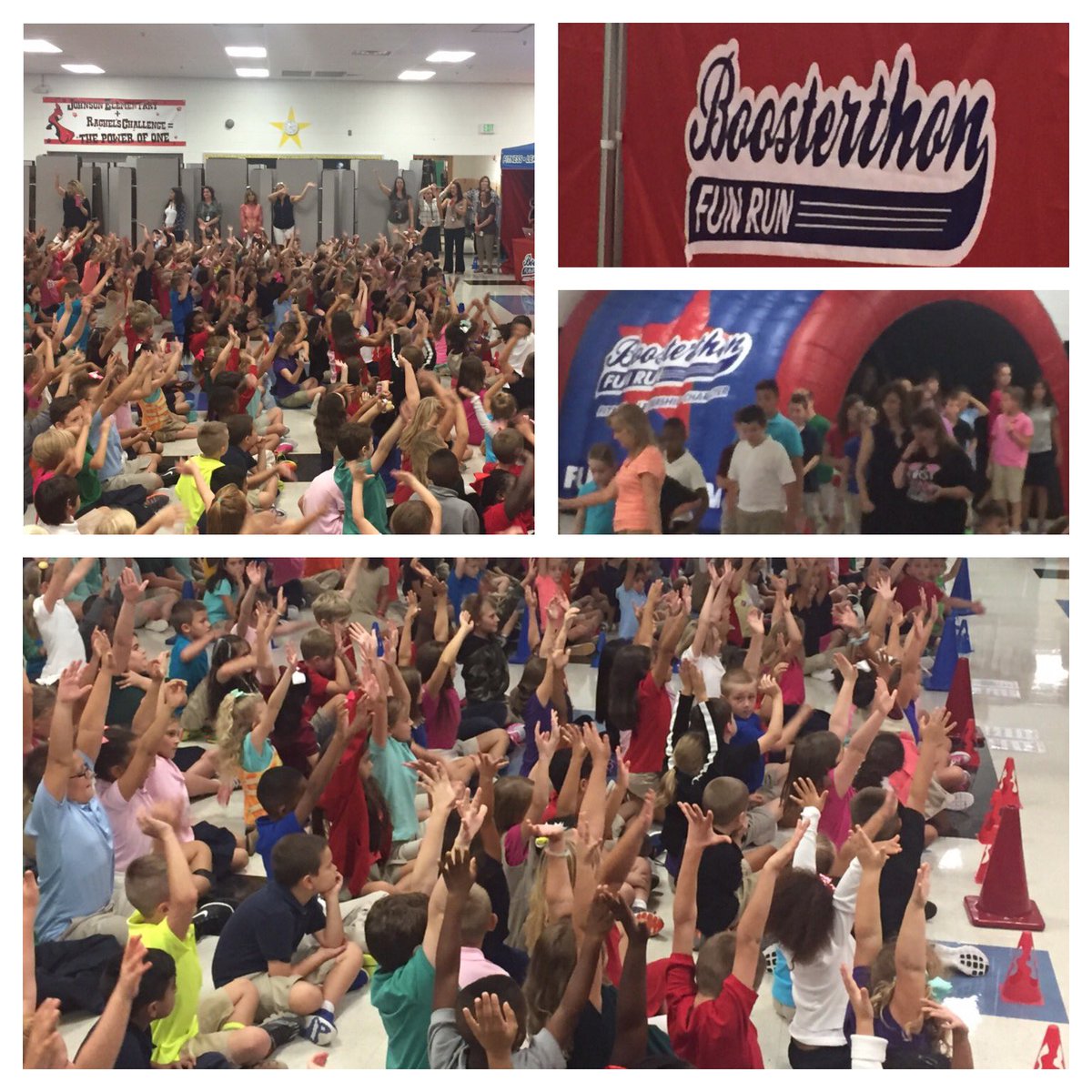 kdwilson54's tweet photo. Boosterthon Fun Run kick off rally at Johnson. Visit fun https://t.co/wM2U00ZdfM #johnsonpanthers #forneyisd https://t.co/cddRbHb95J