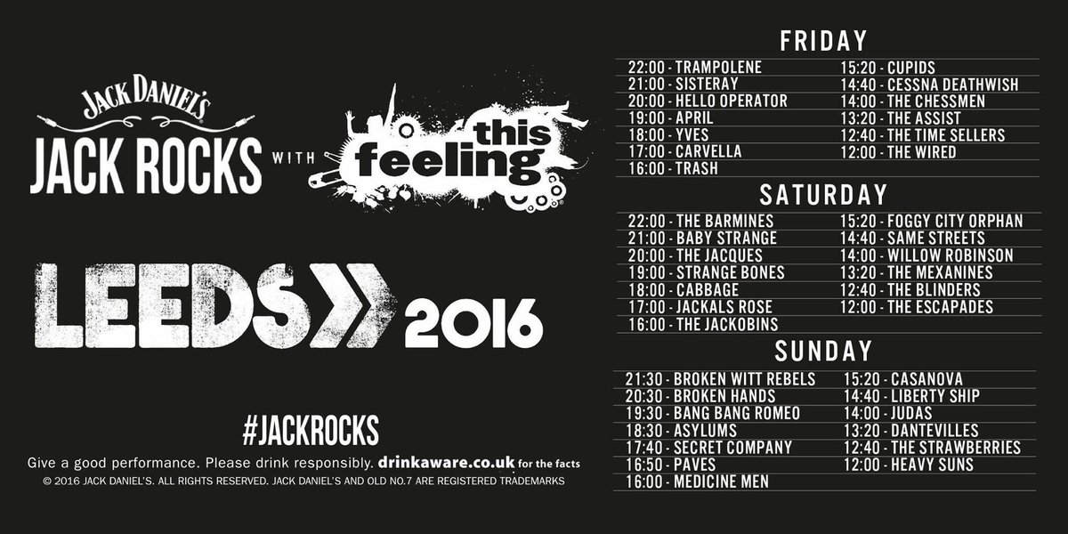 The Barmines (@thebarmines) on Twitter photo Honoured to be asked to close the JACK ROCKS <a href="/This_Feeling/">This Feeling</a> stage at <a href="/OfficialRandL/">Reading & Leeds Fest</a> on the Saturday - lets do it ๐ช๐ฃ๐ฅ Honoured to be asked to close the JACK ROCKS <a href="/This_Feeling/">This Feeling</a> stage at <a href="/OfficialRandL/">Reading & Leeds Fest</a> on the Saturday - lets do it ๐ช๐ฃ๐ฅ