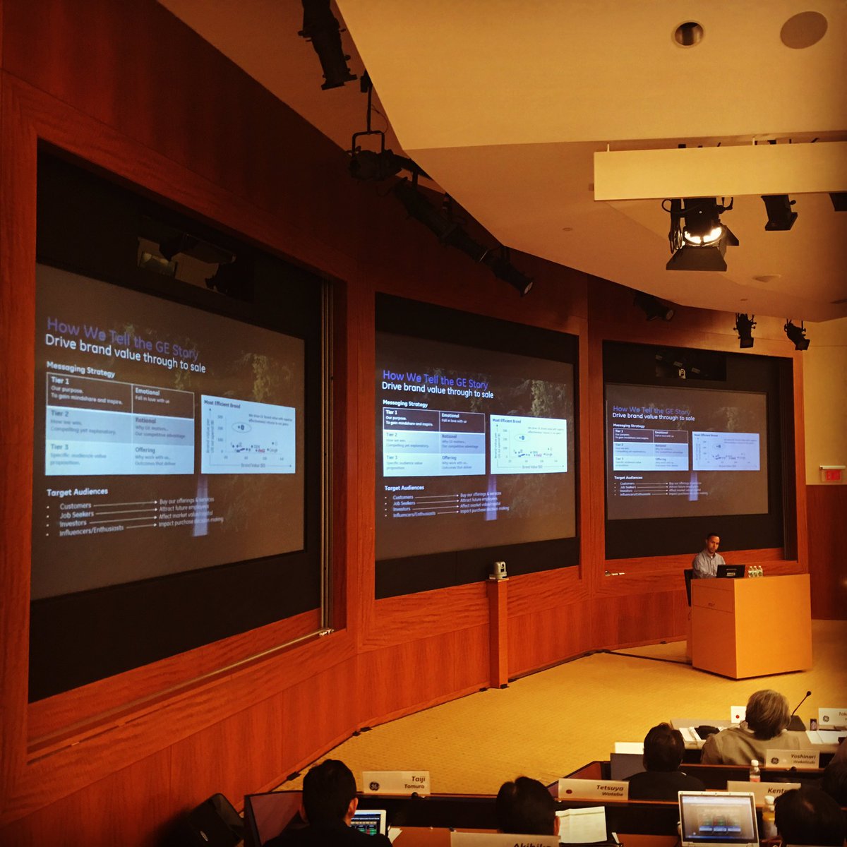 DLeimonitis's tweet photo. Vice Chair @bethcomstock joins us from Boston HQ to share how GE is accelerating new models of innovation. #gcs2016 https://t.co/2Cx1XO7zzG