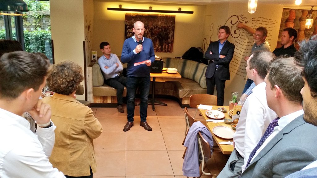 EoinKCostello's tweet photo. "I've seen a real uplift in #DunLaoghaire -lots of positive things happening in our town" @AnthonyQuigley of @dl_bid https://t.co/BBD0y7KggQ