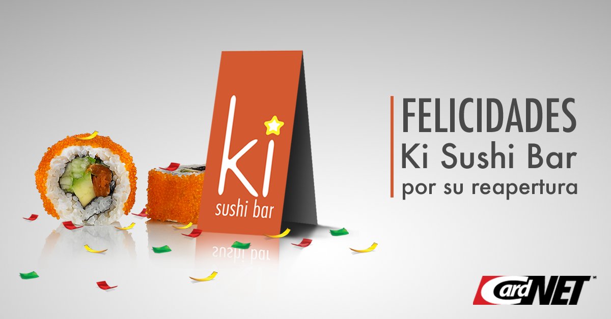 CardNETRD's tweet photo. Deseamos éxitos a @kisushibar en la reapertura de su restaurant. Visítalos! en la Calle El Conde No. 101
#CardNETRD https://t.co/YXHCPAJ15q