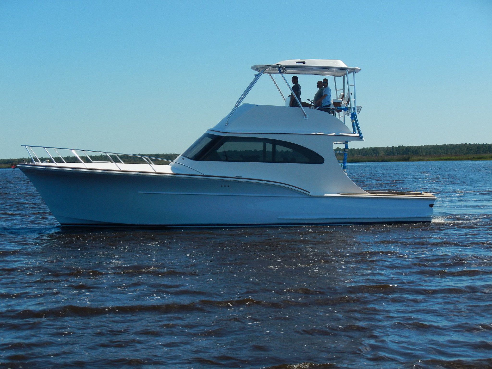 Jersey Cape Yachts on Twitter "SPLASH!!! New Jersey Cape 45' dual helm