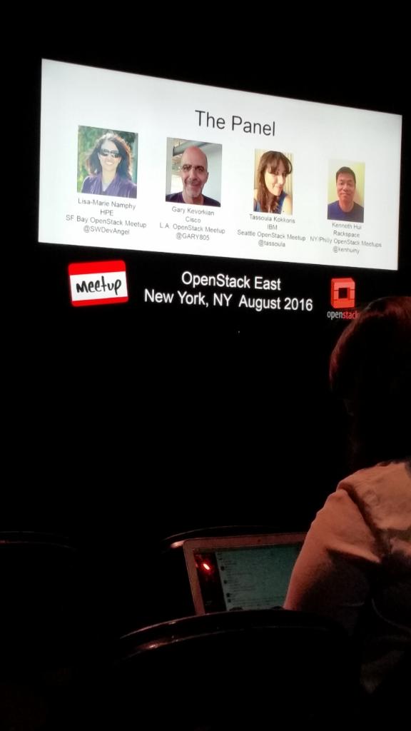 HPE_Developer's tweet image. Having a relationship with your community and #OpenStack can ensure successful meetups @SWDevAngel #openstackeast