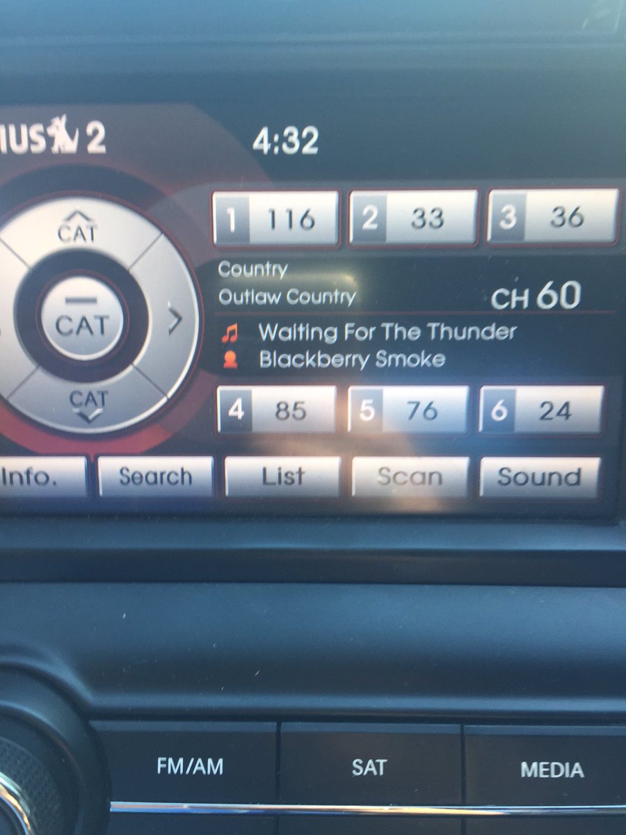KellyJohnson09's tweet photo. Thanks @SXMOutlaw for playing my favorite @blackberrysmoke today! https://t.co/QSzrwPRzcF