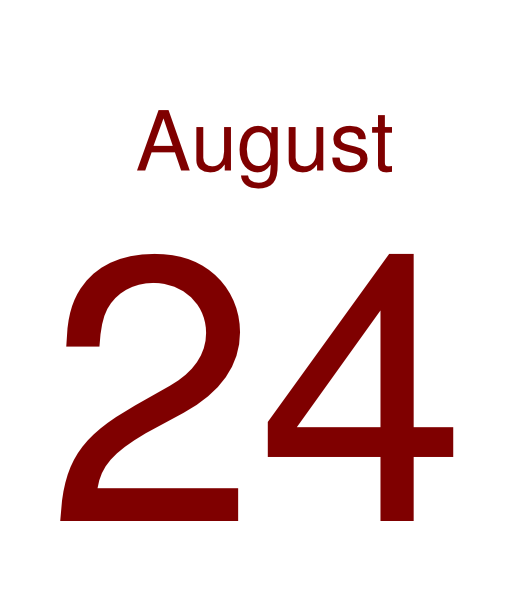 Tomorrow: Final date to register, Final date to add classes,
Final date to drop Aug 18-Dec 9 classes w/100% refund