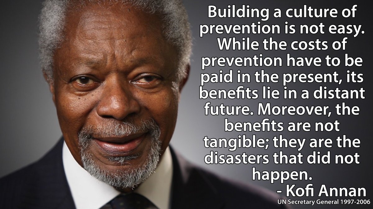 BuildChange's tweet photo. #KofiAnnan #DRR #DisasterPrevention #Resilience #IDDRR2016 https://t.co/rFu3Yi8Pzp