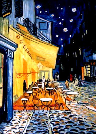bea_andcompany's tweet photo. @PhyllisVenkata1 @MomiraMonika Thank's!!! Gooood niiiiight...
#CaffeDiNotte
#VanGogh https://t.co/473RfVZx7P