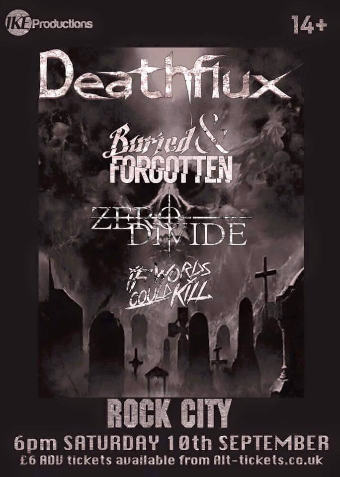 FUNERVLS's tweet image. NOTTINGHAM! We're playing our first home show in over a year at the legendary Rock City, Sept 10th. Don't miss out!