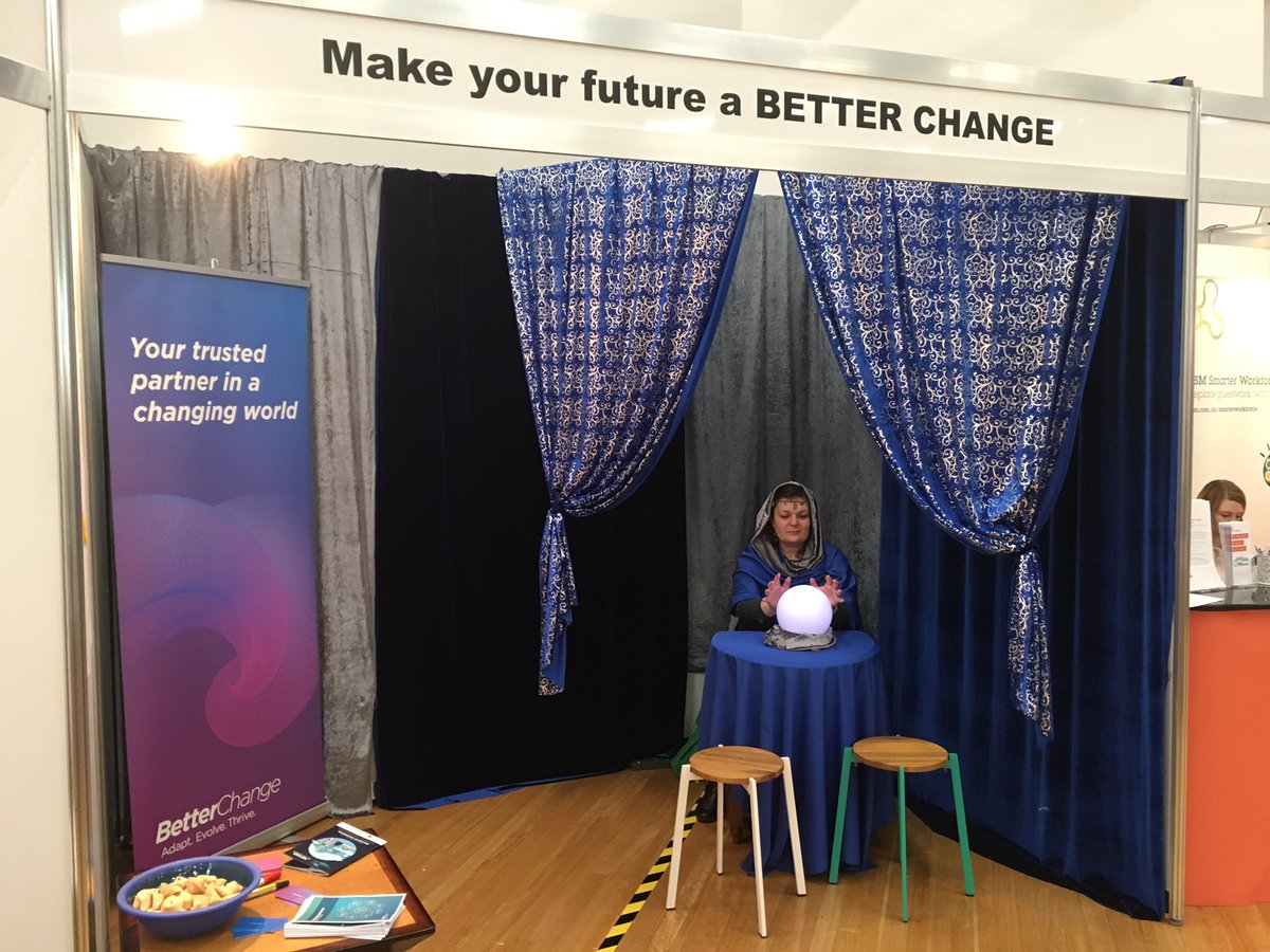 Better Change #nzhrconf #realchange with a difference - no need for fortune tellers.