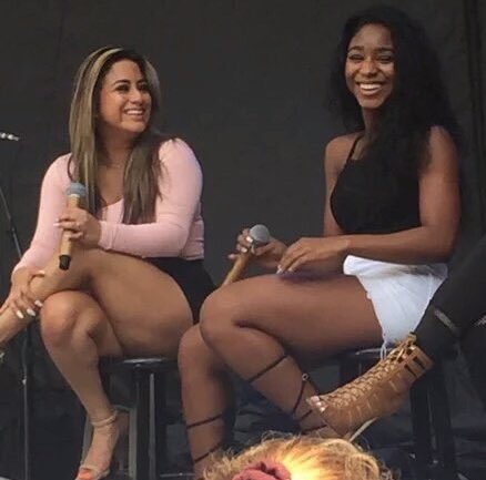 allybrasilcom's tweet photo. Ally &amp; Normani no Soundcheck de hoje #727TourAtlanta https://t.co/mUZaoTehV6