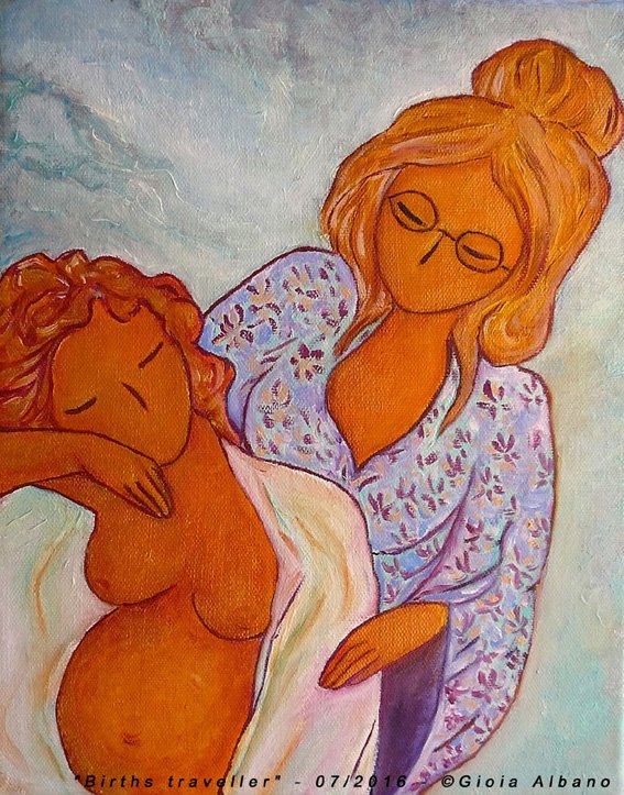 GioiaAlbanoArt's tweet photo. Last two custom paintings ;-) #customArtworks "Famille" and "Birth traveler"
#birthArt #midwiferymoments #midwifery https://t.co/QUh2XLKExS