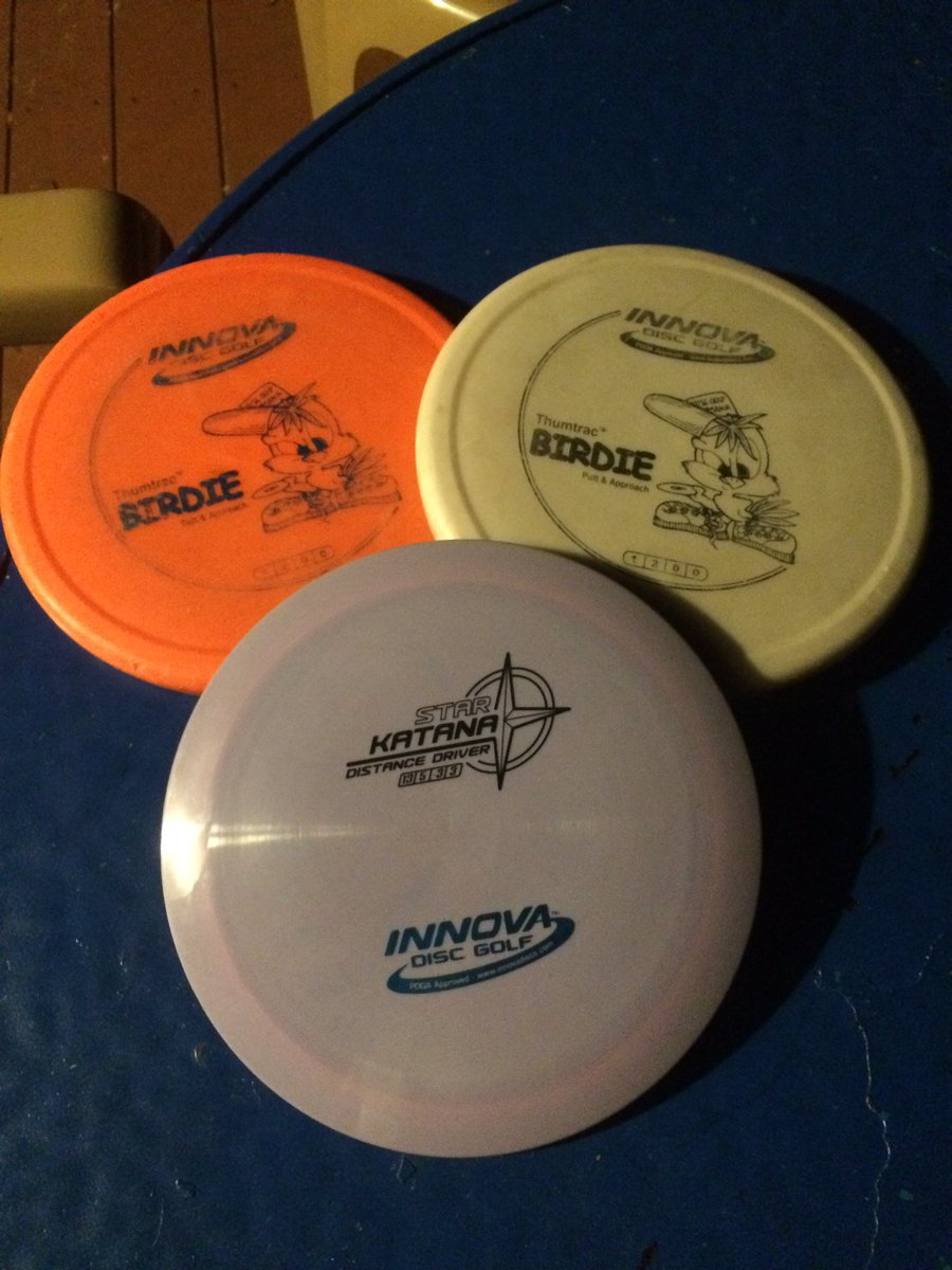 turbosalgado's tweet photo. I use n love all types of discs but these will always remain with me. #innovadiscs #discgolflife #onenationunderpar https://t.co/vvOpbbDzeE
