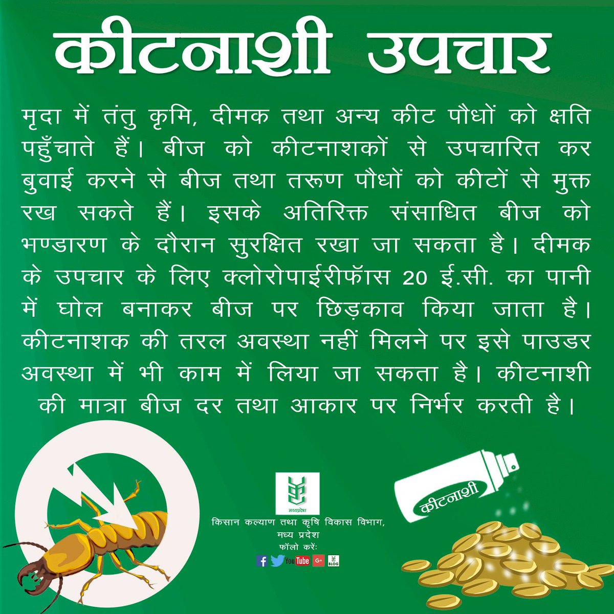 MP KRISHI Dept tweet media
