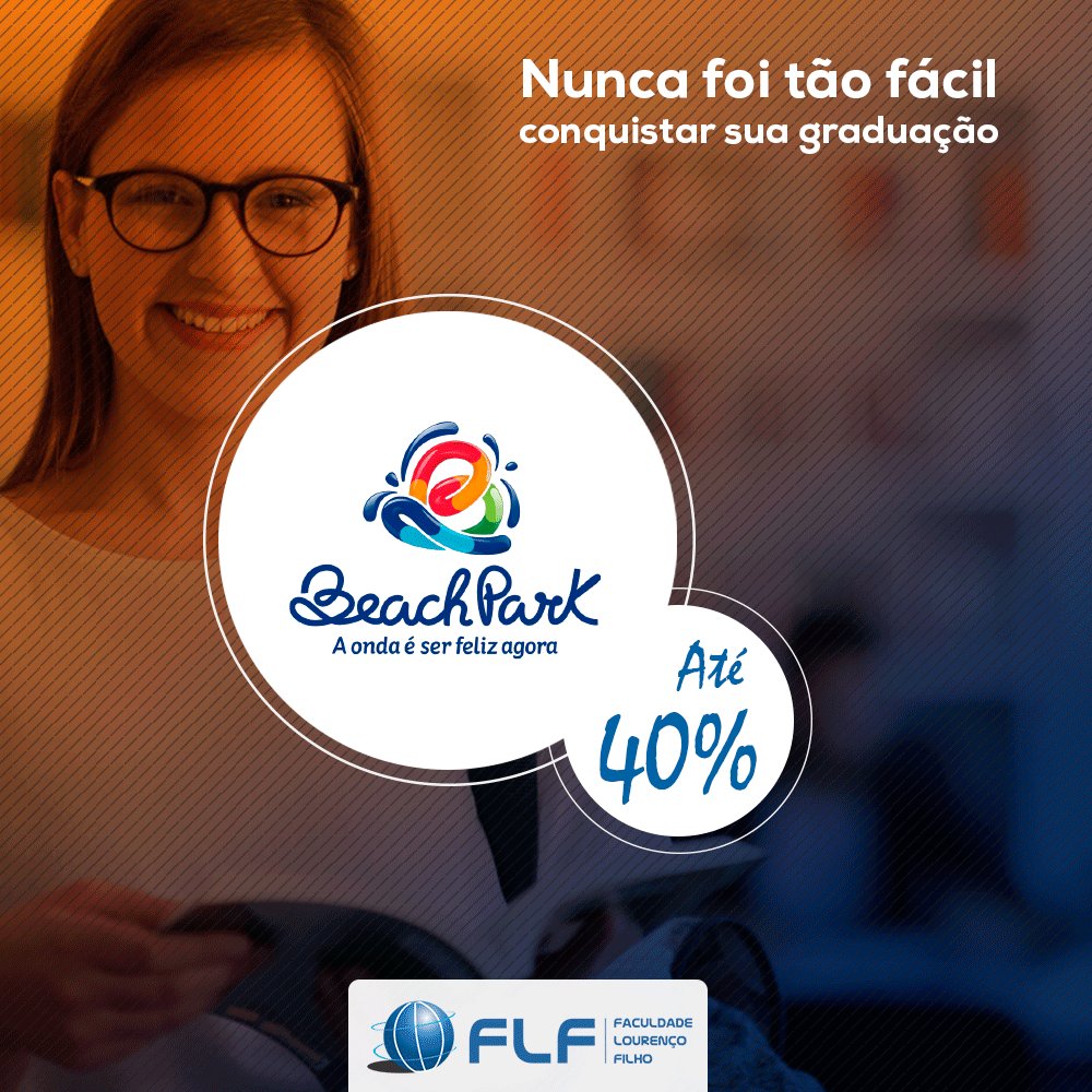 flfoficial's tweet photo. Você que trabalha na #BeachPark também pode ser aluno da FLF e ganhar até 40% de desconto. 😄 #VemPraFLF https://t.co/7eN2yzxnY3