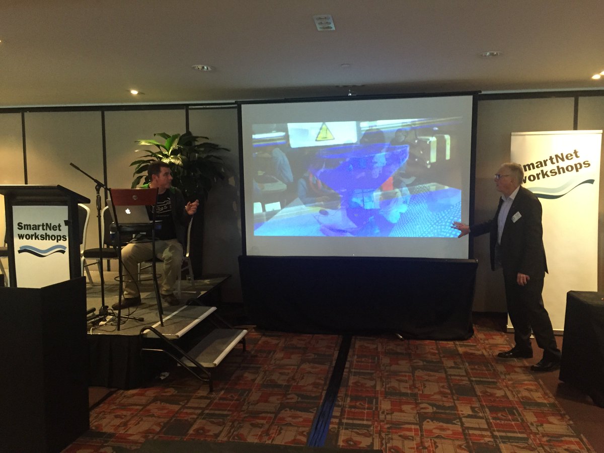 EdLeadersForum's tweet photo. Maker movement in rural NZ - Fab Lab Masterton co-founders Kirsten Browne & John Hart @EdLeadersForum #ELF16 https://t.co/fsmJXOd0SB
