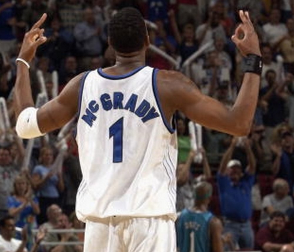 NBAGalleries's tweet photo. Top 10 Greatest Players to Wear #1 in NBA History

https://t.co/tnAnM9u2YC

#7. Penny Hardaway

#2. Tracy McGrady https://t.co/z60Q2EepLR