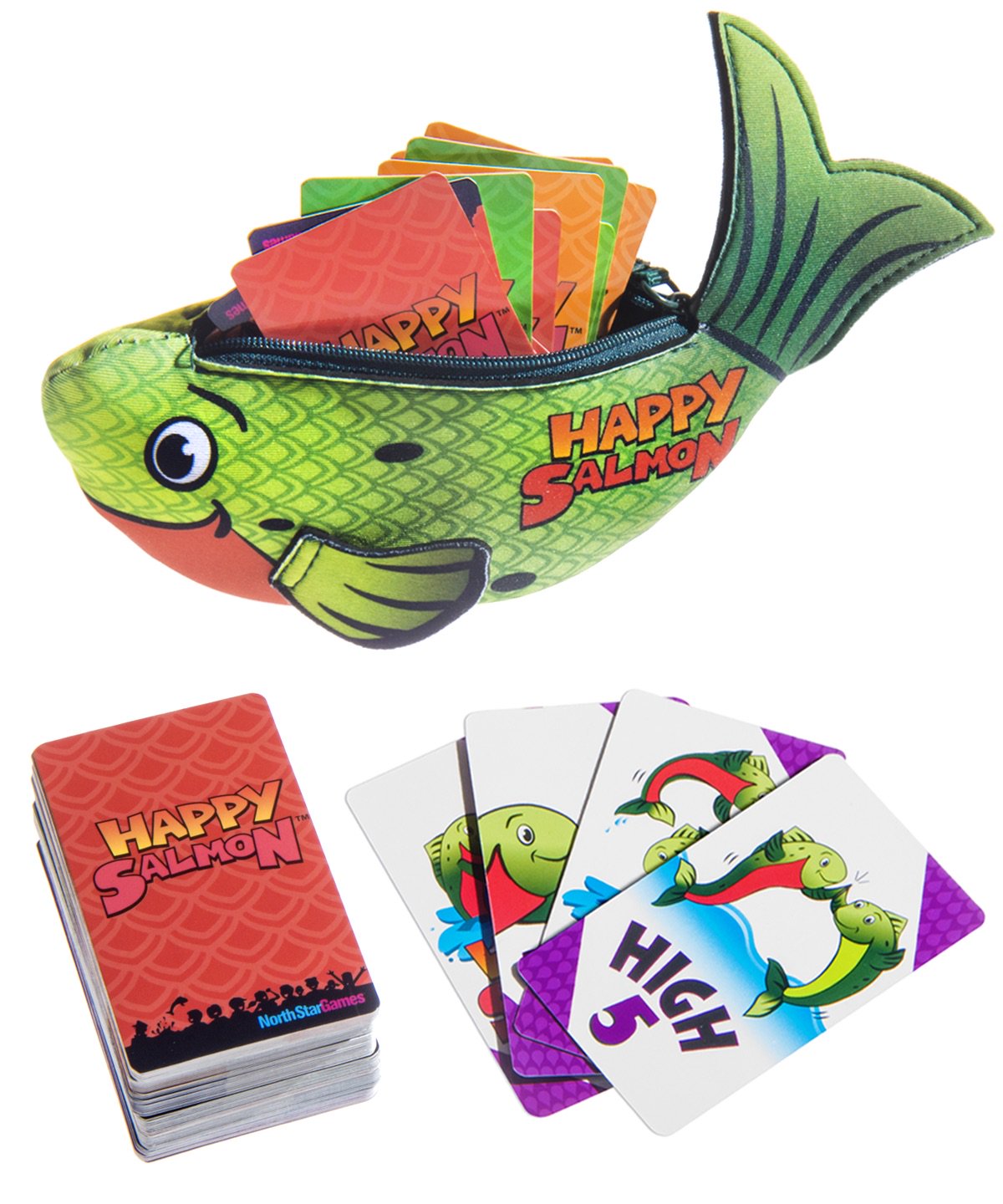 Vat19 on X: Happy Salmon is a frenzied card game that will speed up the  pace of your family game night!    / X