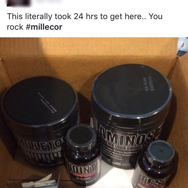 Customers in Texas get some fast shipping!