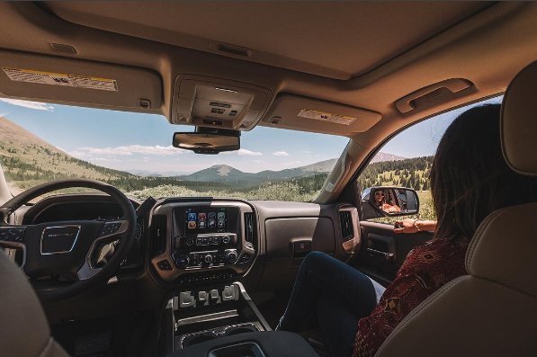 JohnBearAuto's tweet photo. Just sit back and enjoy the view. #GMCSierra #Denali https://t.co/wJuPsucPL6