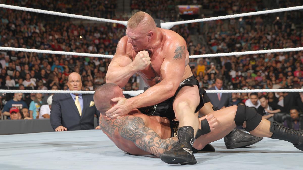 SummerSlam's tweet image. BREAKING: @StephMcMahon fines @BrockLesnar $500 for his actions at @SummerSlam.  wwe.me/iIj2WW