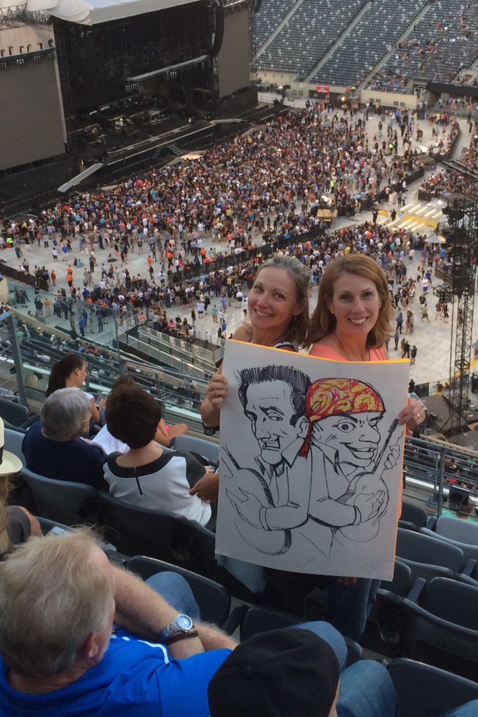 2001Royals's tweet photo. @springsteen ok Bruce. Let's try this again. No luck in T.O. Drove to NJ. "Dotting the I in @MLStadium ". https://t.co/RqBSD0BJYT
