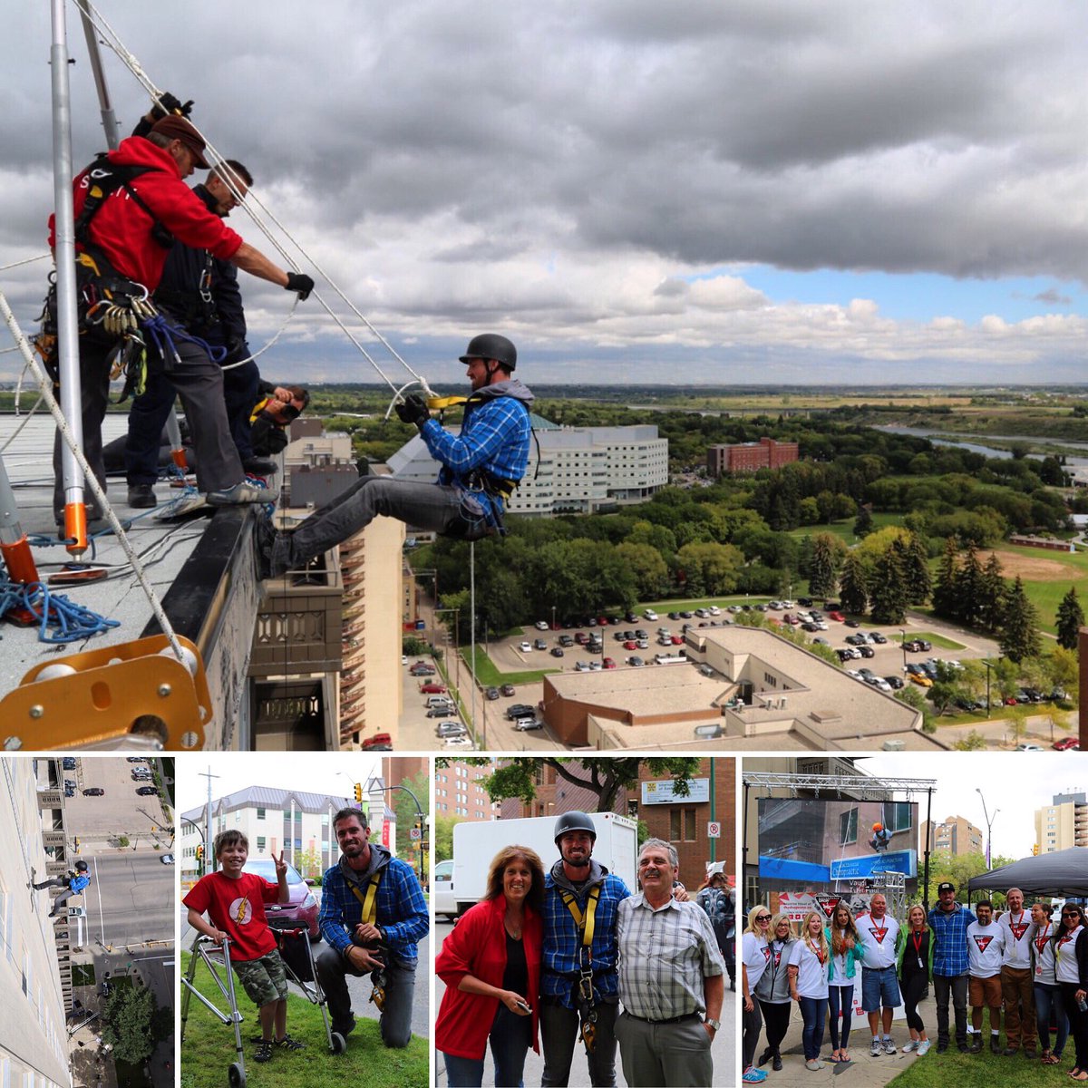 ForbesRicky's tweet photo. Rad day in my home city of Saskatoon helping raise funds for a great cause >> https://t.co/h6dWMGuUZJ. #DropZoneSK https://t.co/DRot7KOMbk