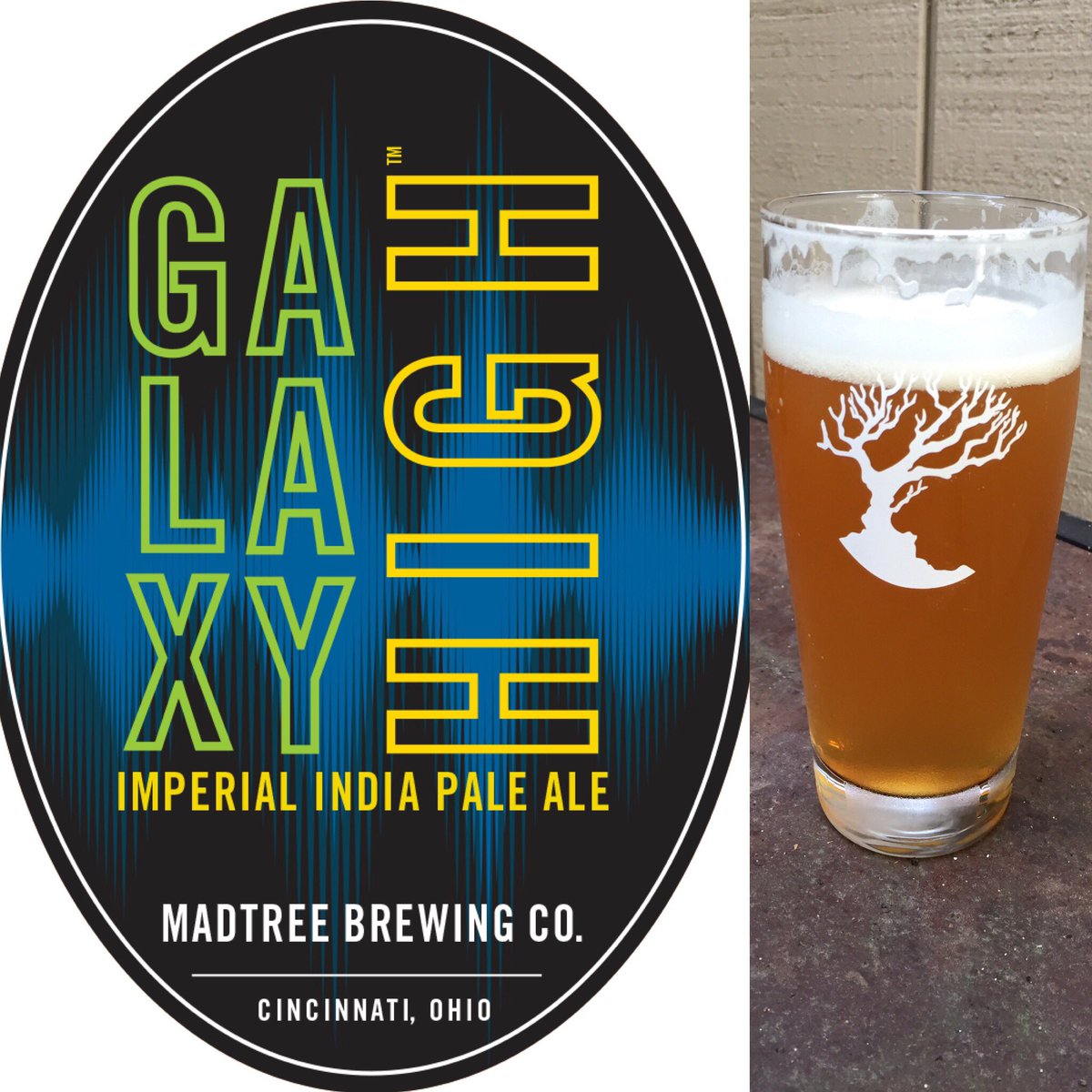 #TopBrewsTues Welcome back @MadTreeBrewing #GalaxyHigh #IIPA!