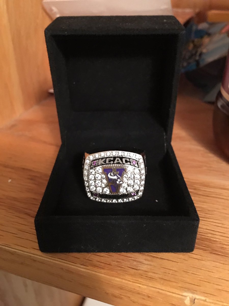 bmcloughlin22's tweet photo. Received my KCAC Conference Championship ring today, and honored to be part of the @MVCMensLax FAMILY! 💍#RingChasing https://t.co/d6GquSi8U9
