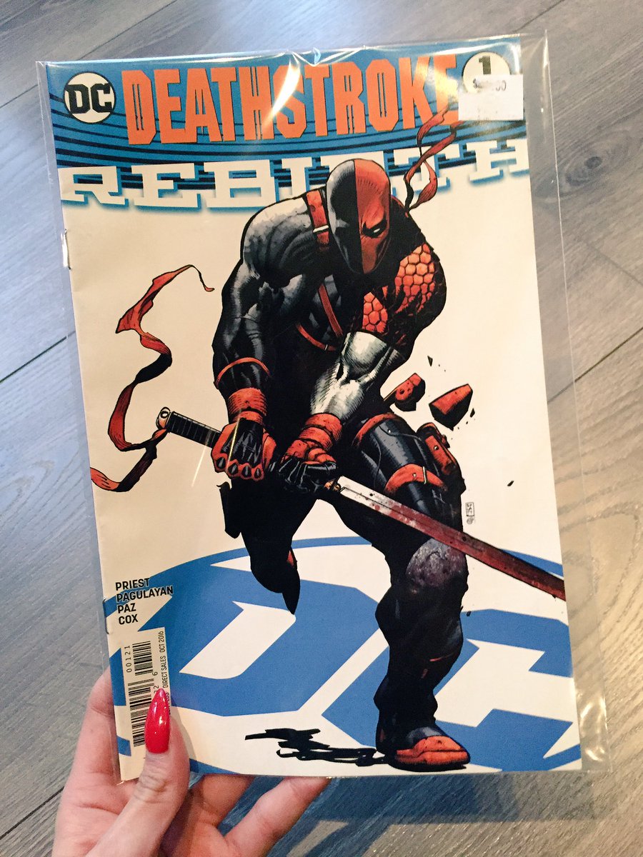Countessassin's tweet photo. New acquisition😱
#Deathstroke #DC #Comics https://t.co/NDeqf92YC0