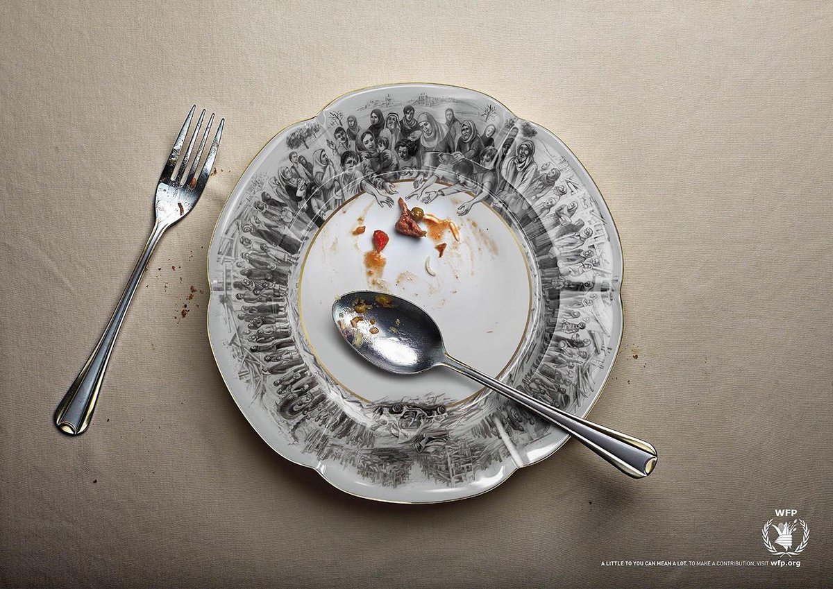 HaneenBadrah's tweet photo. A little to you can mean a lot. So touching idea!
#hungerplate #artpeople https://t.co/CBBFS5WwpE