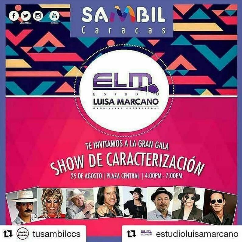 roldenburgvalor's tweet photo. Gran Evento del Estudio Luisa Marcano  el "Show de Caracterizacion de los Dobles" en la plaza central del sambil https://t.co/b2JRkfvNwe