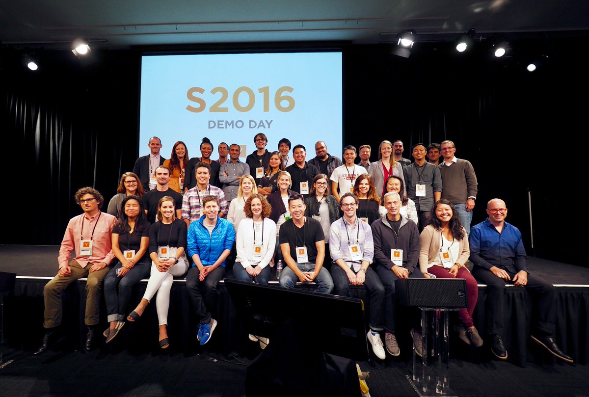 Congrats to all the startups who presented at YC S16 Demo Day! Love, YC.  #ycdemoday