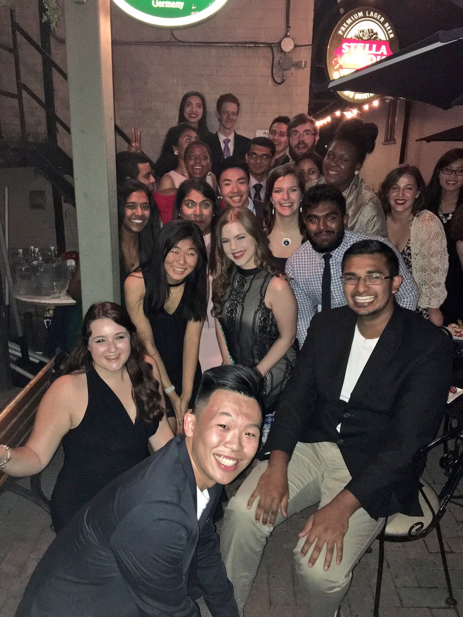 UofTEngOutreach's tweet photo. Our Jr. #DEEP2016 instructors having tons of fun and looking sharp at our Outreach staff party π! https://t.co/PUZQI76ZQj
