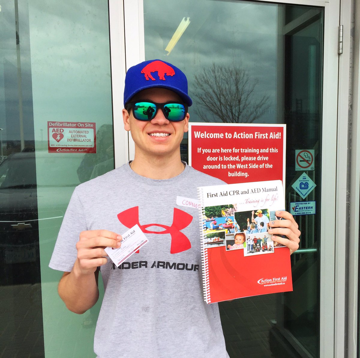 sclater_connor's tweet image. Always ready to save lives #PracticeSafeWork