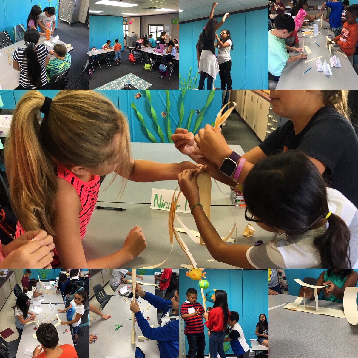 EnisScienceLabs's tweet image. A little friendly competition to start the year off #towerchallenge #STEM @LeeCFISD @CFISDScience