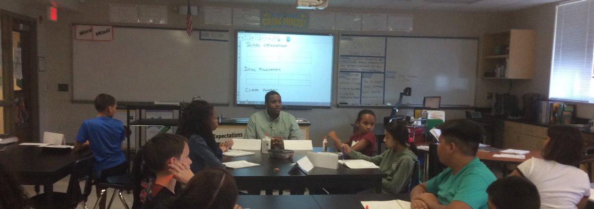 WalkerMS_OCPS's tweet photo. Future scientists talking about independent, dependent variables. #smartiscool #vikingpride #empoweredwithexcellence https://t.co/OunAyOEkX3