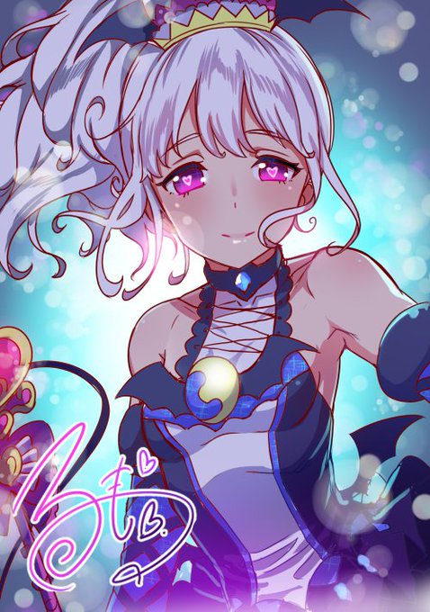 マイキャラちゃん描いてみた
おっとり目かわいい
#プリパラ 