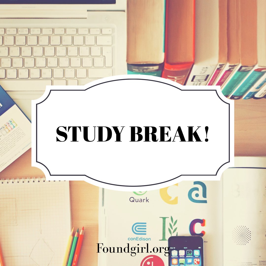 FoundGirlLife's tweet photo. study break!? Go watch our newest Found Girl video on our YouTube channel! ππ #foundgirl #youtube #studybreak https://t.co/G8nxonSnvK