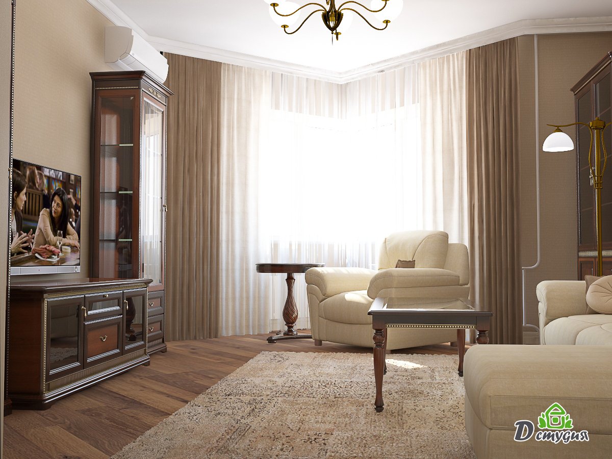 DesignFluor's tweet image. Дизайн-проект квартиры в стиле современная классика