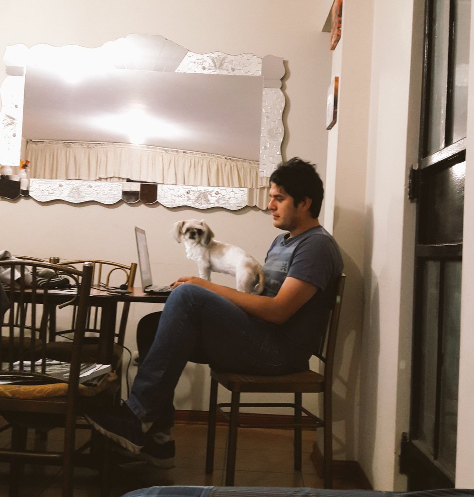 hakanflores's tweet photo. Princesa ayudando hacer su chamba a su primo Luis Alberto Mucching Lostaunau jajajajajaja
#CompartirEsCool https://t.co/gdLNlLCtni
