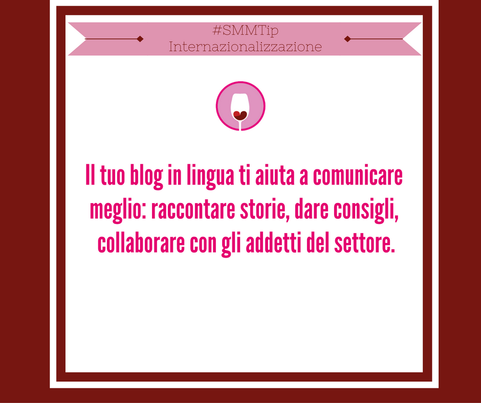 sorsidiweb's tweet photo. #SMMTip #Internazionalizzazione Il blog in lingua ti aiuta a comunicare meglio: raccontare storie, dare consigli... https://t.co/q7aS42gRUc