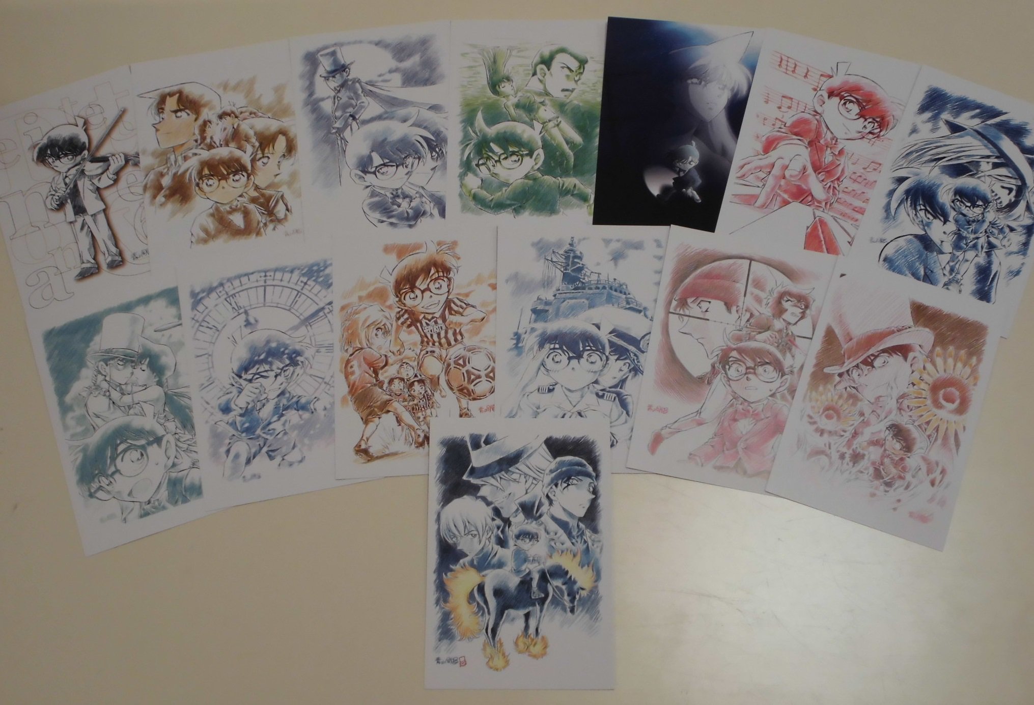 名探偵コナン ティザーポストカード 劇場版 12枚セット 名探偵コナン ティザーポストカード 劇場版 12枚セット 名探偵コナン