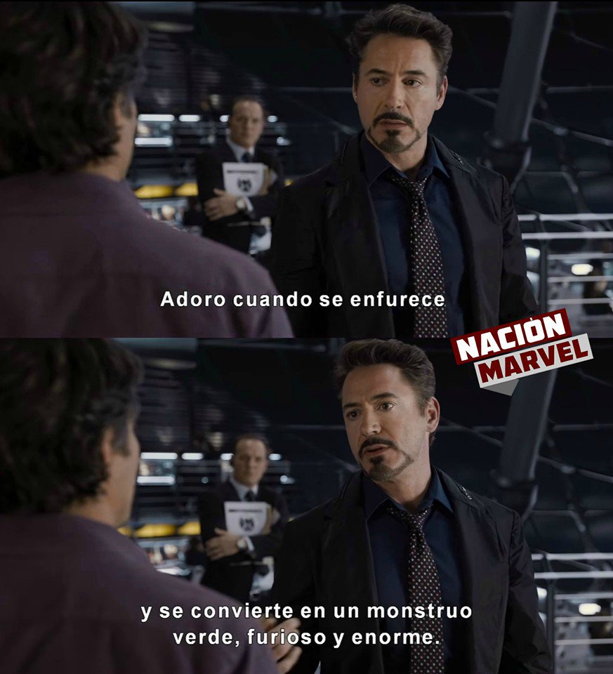 nacionmarvel's tweet photo. A todos nos encanta cuando Bruce se enfurece. 😁😁😁 https://t.co/ztUo0KZkKM