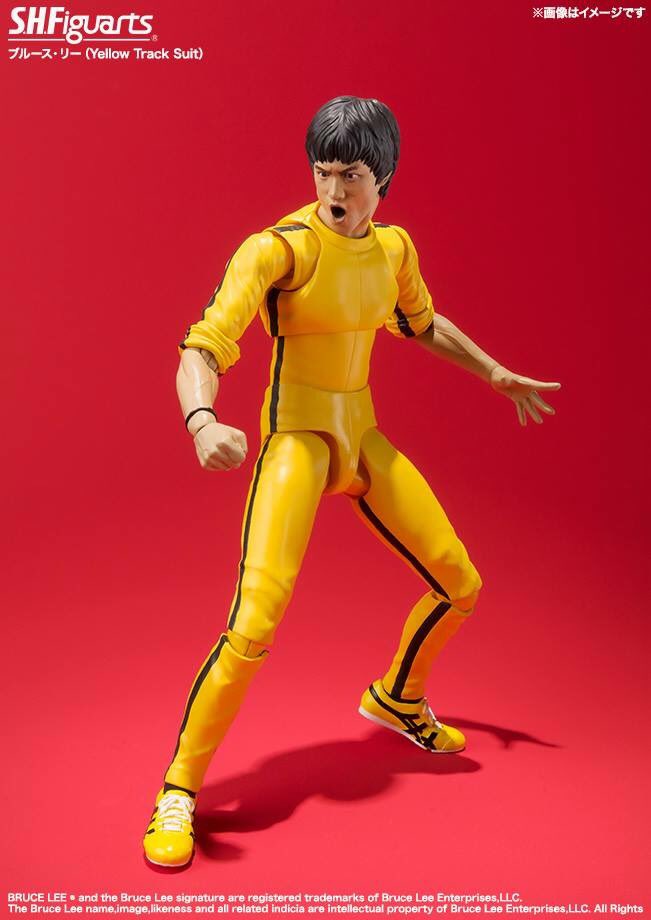 bruce lee red jumpsuit